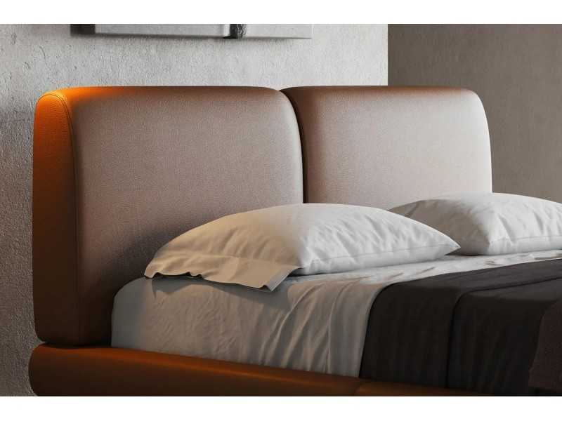 Cama completa tapizada de diseño - DORIANNE