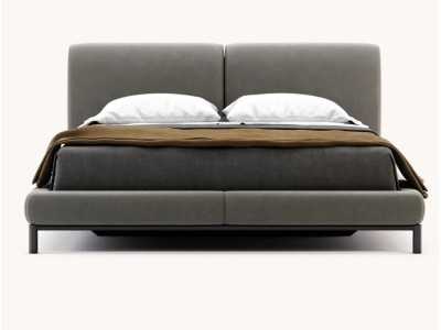 Cama completa tapizada de diseño - DORIANNE