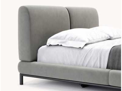 Cama completa tapizada de diseño - DORIANNE