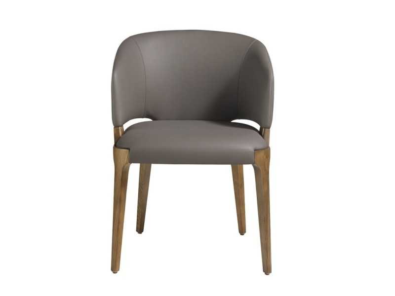Designer chair with solid wood structure - DURBUY