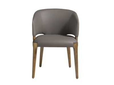 Designer chair with solid wood structure - DURBUY