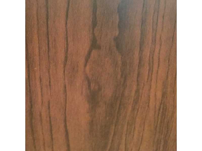 Silla de diseño tapizada de madera maciza color nogal - ABBEY