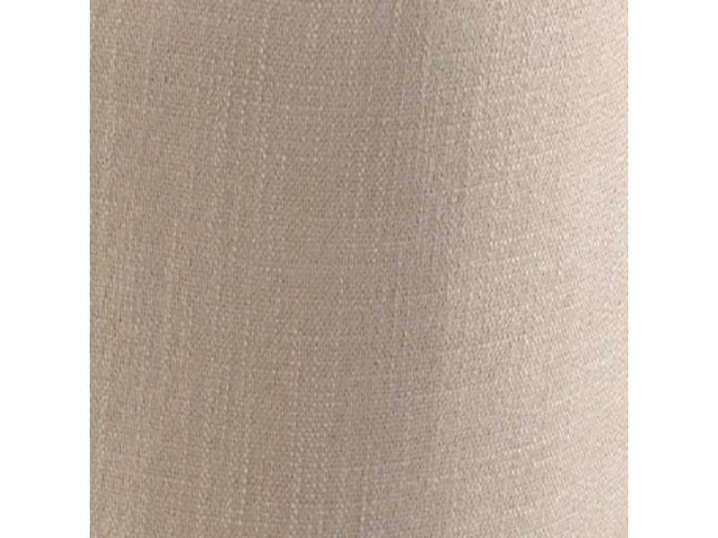 Fauteuil design tapissé de tissu avec pieds en acier inoxydable marron - COQUETTE