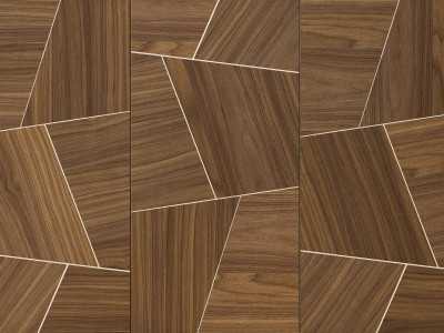 Lacquered 4-door sideboard with American walnut marquetry fronts - MARIETTA Lacquered 4-door sideboard with American walnut marquetry fronts - MARIETTA