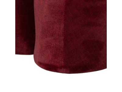 Fauteuil design tapissé de velours - DAVIDE Fauteuil design tapissé de velours - DAVIDE