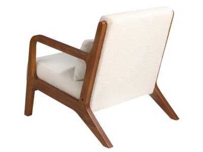 Fauteuil design en bois apparent - PAOLO