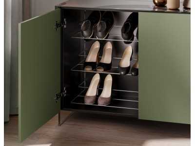 Lacquered shoe rack - DENVER