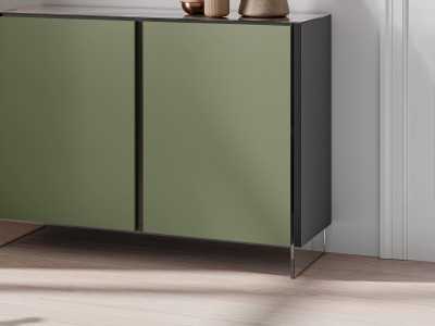 Lacquered shoe rack - DENVER