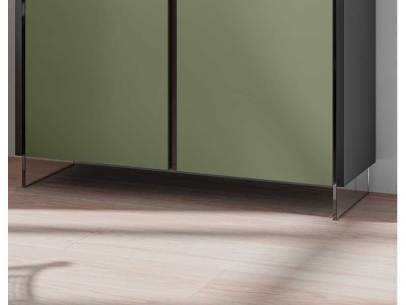 Lacquered shoe rack - DENVER