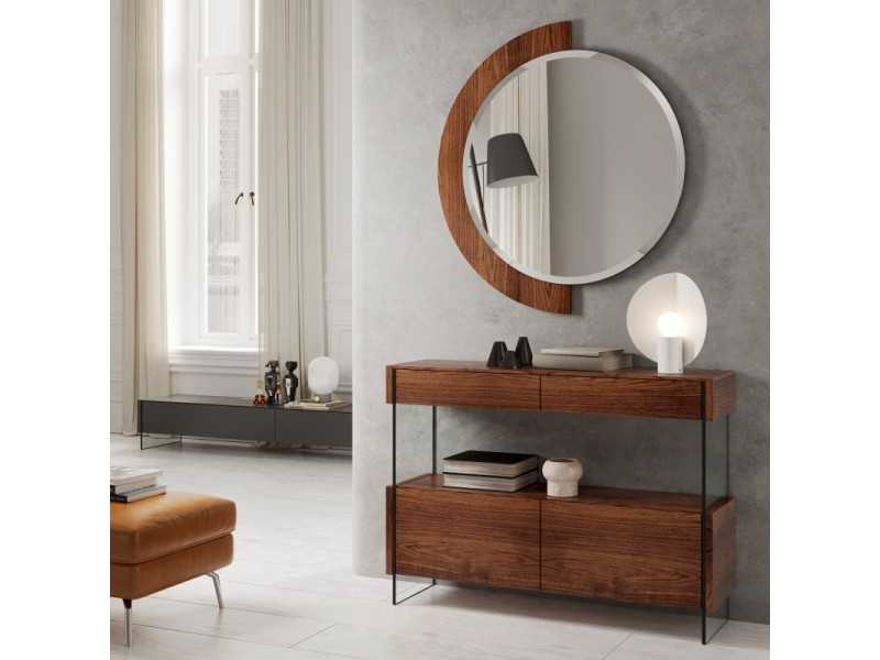 Espejo redondo de diseño - LUX