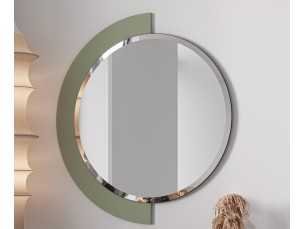 Round and lacquered designer mirror - DENVER 2