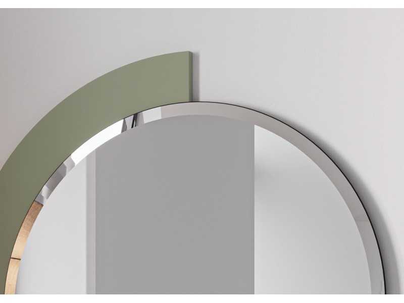 Round and lacquered designer mirror - DENVER