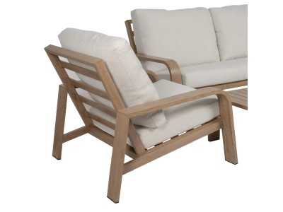 Ensemble de jardin en aluminium - AARON