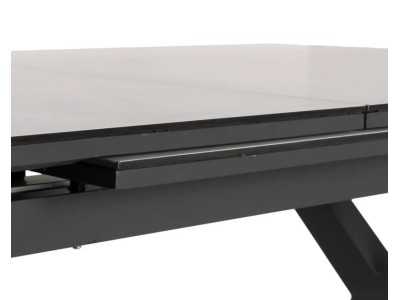 Table de jardin extensible avec plateau en porcelaine et structure en aluminium - HITZE