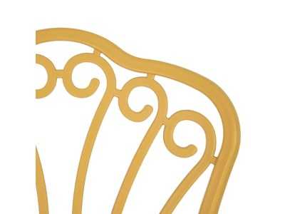 Chaise de jardin jaune - NELKE AMARILLO