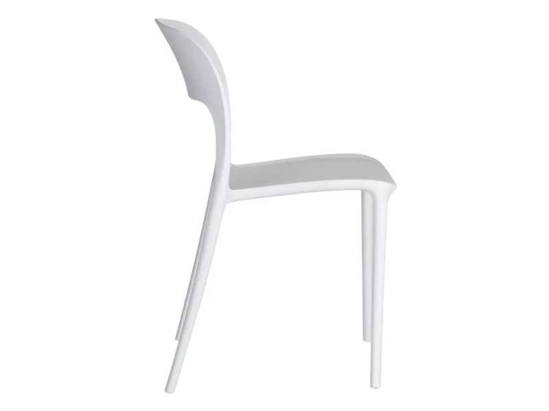 Chaise de jardin blanc - SONNIG
