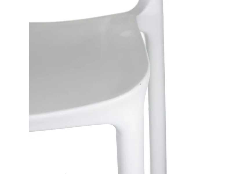 Chaise de jardin blanc - SONNIG