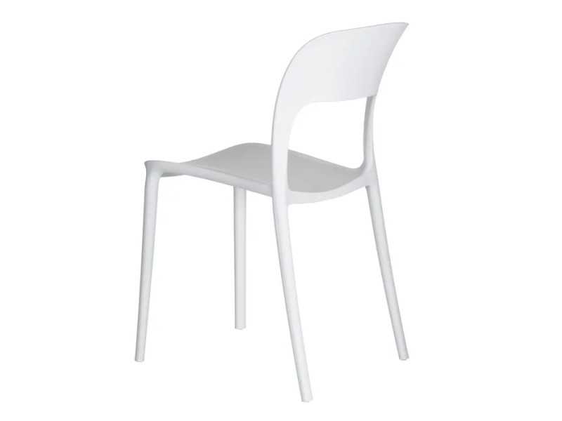 Chaise de jardin blanc - SONNIG