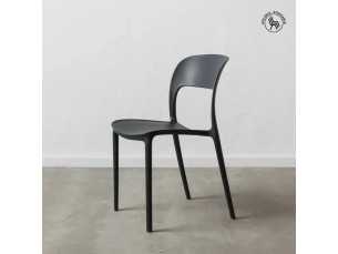 Chaise de jardin gris foncé - SONNIG