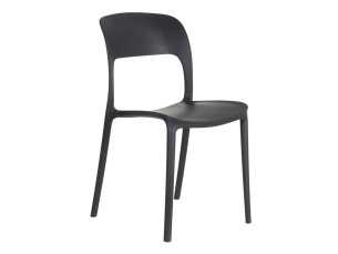 Chaise de jardin gris foncé - SONNIG 2