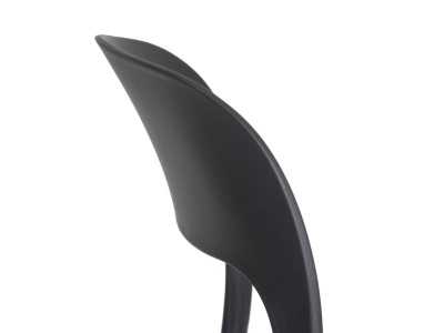 Dark gray garden chair - SONNIG