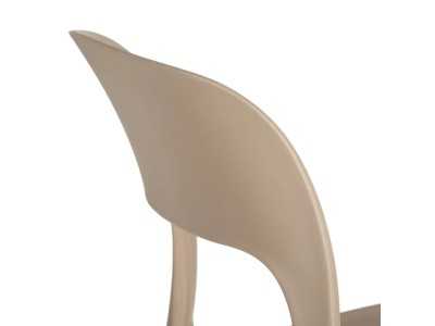 Beige garden chair - SONNIG