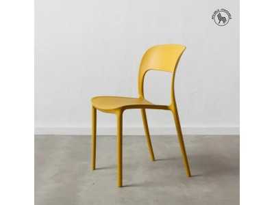 Yellow garden chair - SONNIG