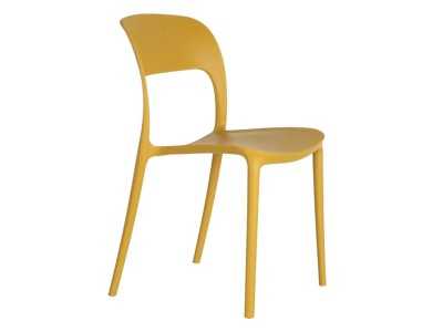 Yellow garden chair - SONNIG