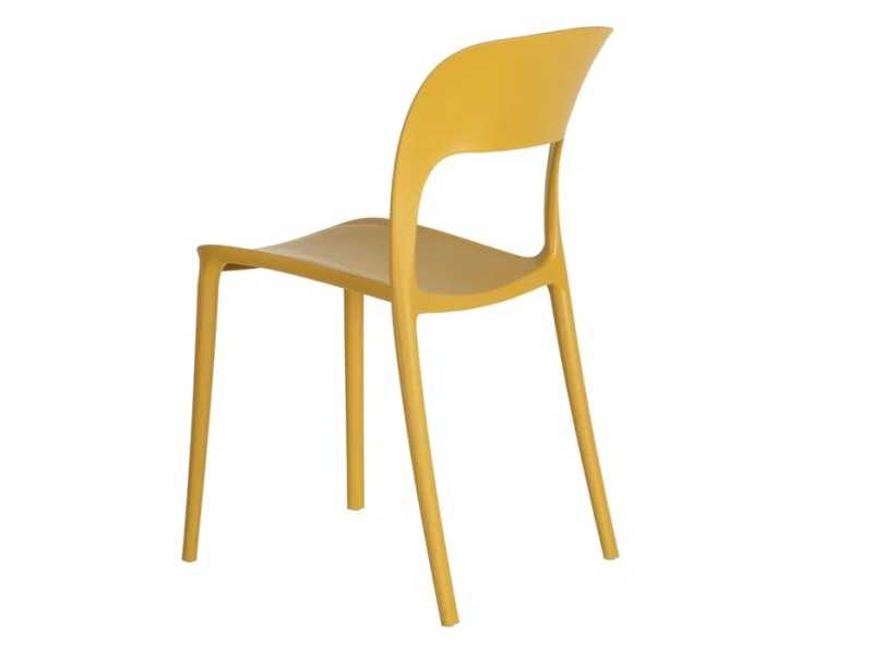 Yellow garden chair - SONNIG