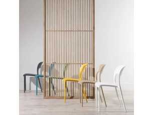 Yellow garden chair - SONNIG 2
