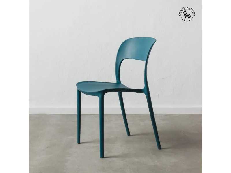 Chaise de jardin bleu - SONNIG