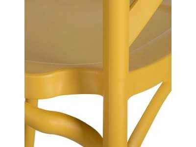 Yellow garden chair - CHRISTA JAUNE