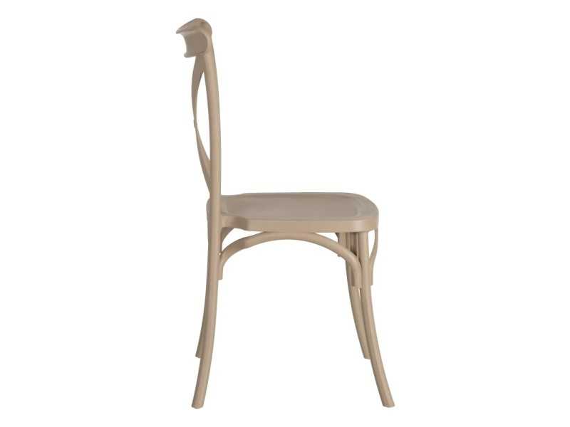 Silla de jardín color beige - CHRISTA BEIGE