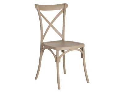 Silla de jardín color beige - CHRISTA BEIGE