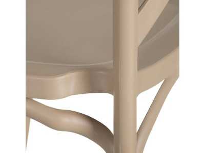 Silla de jardín color beige - CHRISTA BEIGE