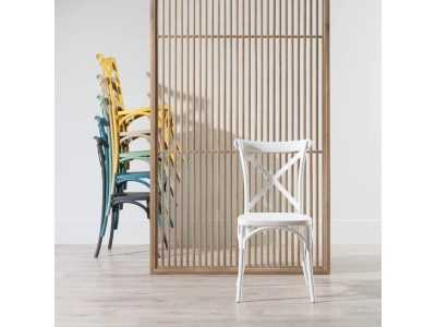 Dark gray garden chair - CHRISTA