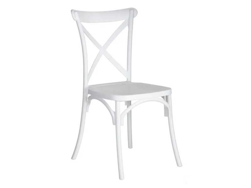Chaise de jardin blanc - CHRISTA BLANC