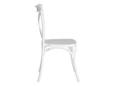 Chaise de jardin blanc - CHRISTA
