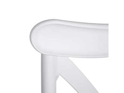 Chaise de jardin blanc - CHRISTA