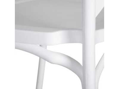 Chaise de jardin blanc - CHRISTA