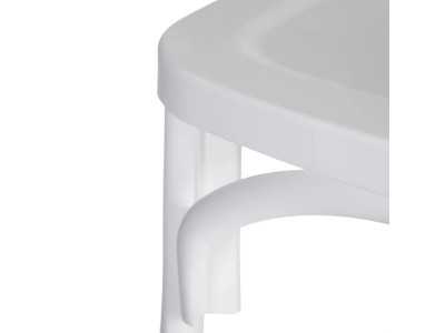 Chaise de jardin blanc - CHRISTA