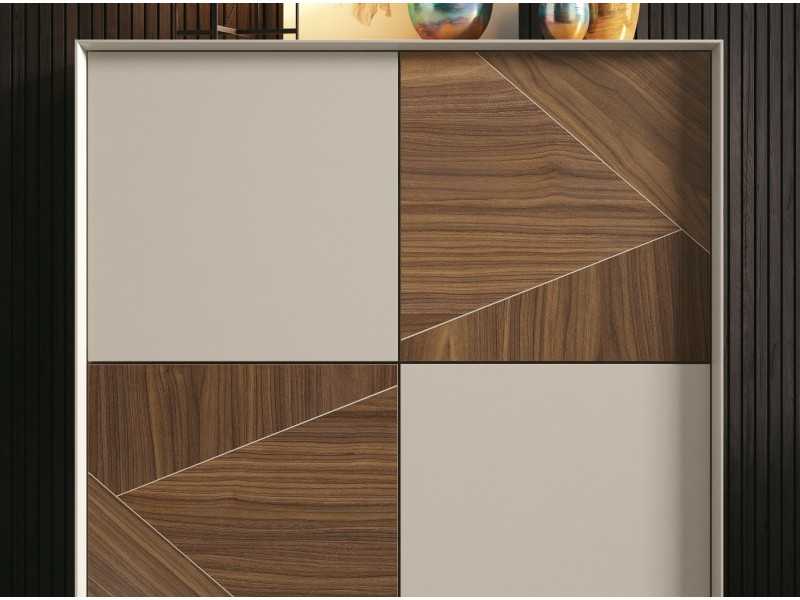 Tall 4-door sideboard - NATALIE