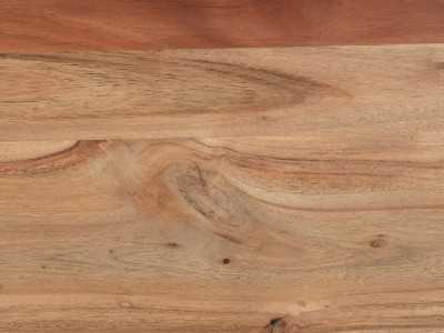 Mesa de centro en madera con estructura en hierro lacado - KELLNERIN