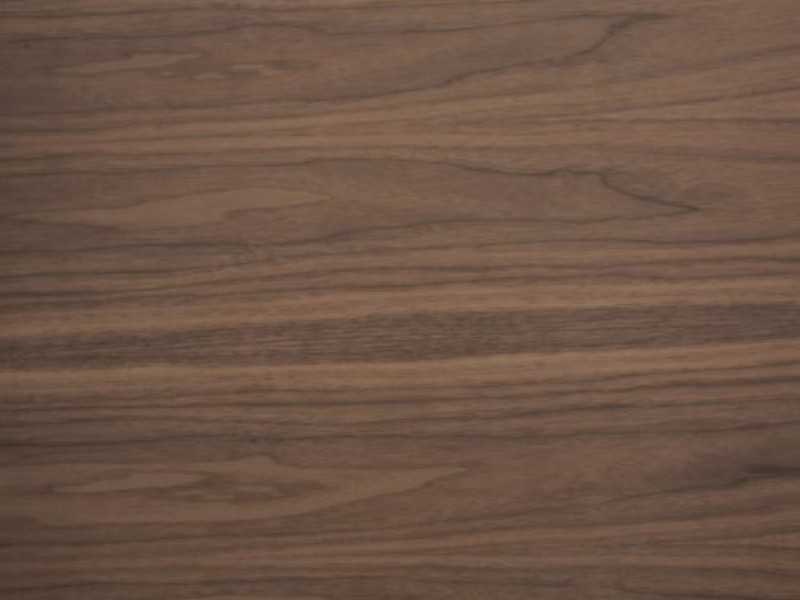 Mesita de rincón redonda de 1 cajón en nogal - RONDO