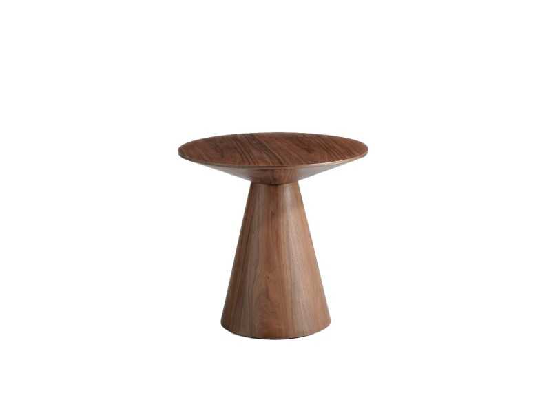 Side table in walnut wood - MAIRA