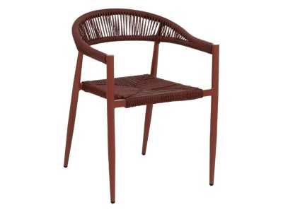 Aluminum outdoor chair - WASSER CALDERA