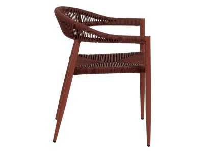 Aluminum outdoor chair - WASSER CALDERA