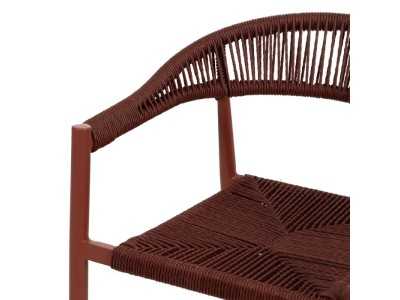 Aluminum outdoor chair - WASSER CALDERA