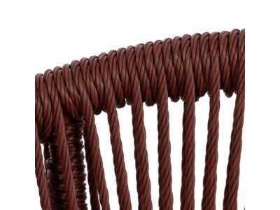 Aluminum outdoor chair - WASSER CALDERA