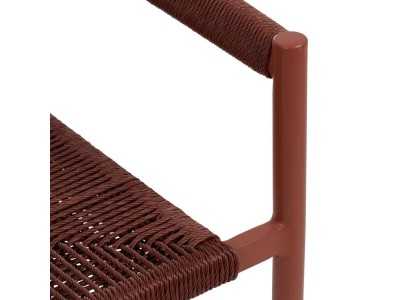 Aluminum outdoor chair - WASSER CALDERA